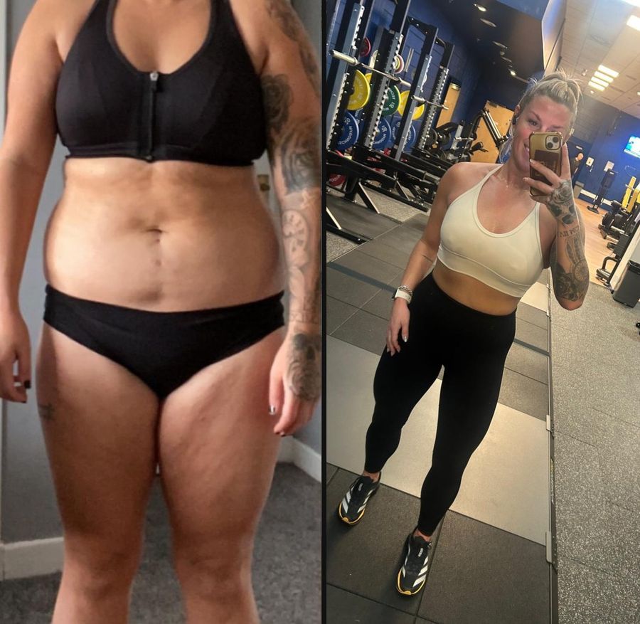 Gill before and after